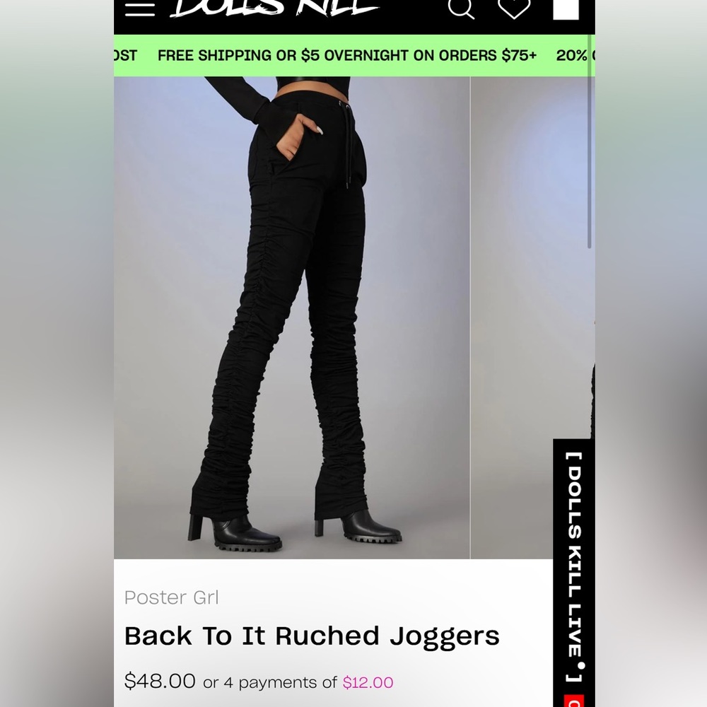 Poster girl Ruched leggings